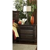 Escardes Solid Wood Fully Assembled Night Stand , Doyles Cherry Finish