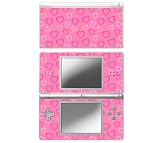 Pink Hearts Decorative Protector Skin Decal Sticker for Nintendo DS Lite