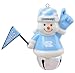 Champion Treasures NCAA Snowman Bell Ornament