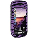 Amzer Polished Snap On Crystal Hard Case for Samsung Infinity A887 (Purple) ....