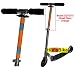 New Invention, HiVisBike bicycle or scooter frame cover to change it's  appearance (patent pending), making it easier for cyclists to get noticed and be safer. Colour: fluorescent orange Size: 275mm Length. Available in various other sizes with some level of adjustment therefore can fit most bicycles. Please make sure you choose the right size. This model will fit a slim cycle/scooter frame or stem circumference of 55mm to 90mm*. For example will fit the slimmer top tube on a Micro scooter speed and any other cycle tube within the size range specified. See other HivisBike models for other sizes and various other colours.  Made of slim light weight material, bright colour, and reflective bands for improved visibility in low light. The reflective bands will reflect vehicle lights to stand out in the dark.  Vehicle lights are dipped, from seat post and lower, so high visibility cover on a bicycle will reflect lights well. *Important - see HiVisBike.com for more details on sizes, measuring and fitting. HiVisbike cover is easily and quickly attached and removed as it uses Velcro. Keeps looking like new as it can be replaced and washed. Sold individually, one cover, for the price shown. Your buying direct from the inventor, the manufacturer, HiVisBike, a product made in England.