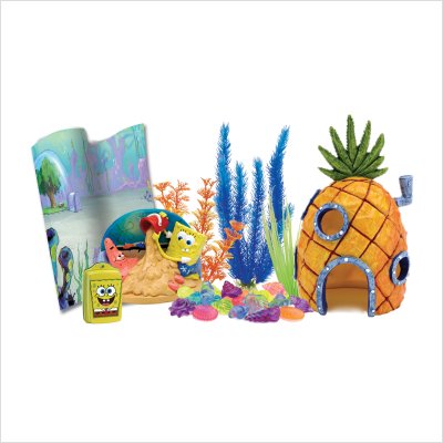 SpongeBob SquarePants® Bikini Bottom® Aquarium Decorating Kit