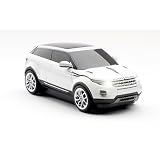 クリックカーマウス レンジローバー 光学式 2.4GHz帯 無線式 車型マウス ホワイト USBミニレシーバータイプ 660172