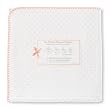 SwaddleDesigns Ultimate Receiving Blanket - Polka Dots - Orange