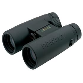 Pentax 62552 DCF WP II 10x42 Binocular (Black)