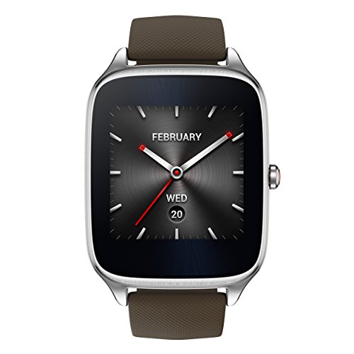 ASUS ZenWatch 2 WI501Q-SR-BW-Q 1.63-inch AMOLED Smart Watch with  Quick Charge - BROWN
