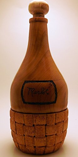 Wine Bottle in Basket