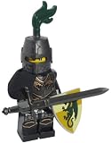 LEGO Dragon Knight (Medieval Templar) - LEGO Kingdoms Castle Minifigure with Full Armor and Claymore Sword