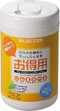 ELECOM お徳用クリーニングティッシュ150枚入り WC-AL150
