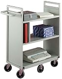 FTS Value-6 Wheel; Sloped Shelf Cart 141-110-22