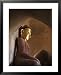 Buddha Image and Frescoes from the Konbaung Period, Old Bagan, Myanmar Religion & Philosophy Framed Art Poster Print by Jane Sweeney, 25x31