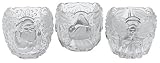Gorham Holiday Traditions Votives, Set of 3