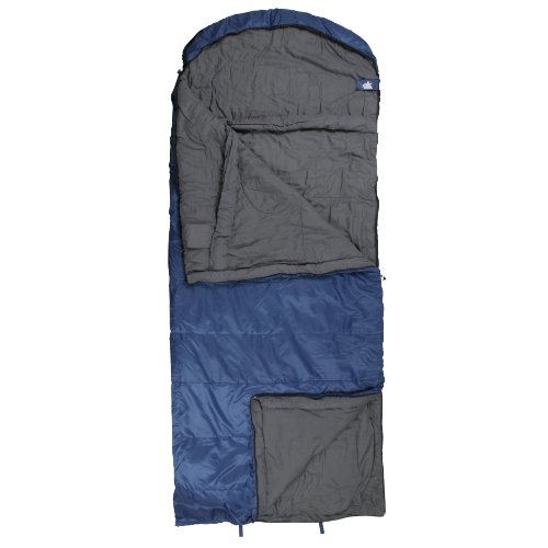 10T ALASKAN Sac de couchage couverture Bleu 235 x 100 cm