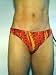 SOLAR TAN THRU Slip Badehose Gr. 5 NEU durchbräunend orange-goldgelb