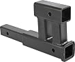 2" Class III/IV Dual Hitch Receiver Adapter for Towing and Bicycle Racks