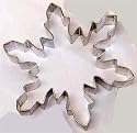 R & M International Snowflake Cookie Cutter - 5" - #2