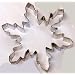 RM 5" Snowflake #2 Style Metal Cookie Cutter for Holiday Baking / Christmas Party Favors / Scrapbooking Stencil