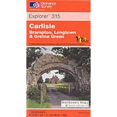 Carlisle, Brampton, Longtown and Gretna Green (Explorer Maps)