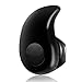 TopePop Mini Black V4.0 Stereo Wireless Bluetooth Headset Small Invisible In Ear Earpiece Earphones Micphone for iPhone 6 6S Plus SE 5S 5C Galaxy Note 4 5 S5 S6 S7 Edge Plus LG G3 G4 (Black)