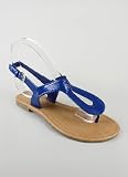 Crinkle Patent Keyhole Sandal