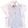 Womens Fila Zip Placket Polo