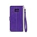 Samsung Galaxy Note 7 Case - IZENGATE [Classic Series] Wallet Cover PU Leather Flip Folio with Stand (Purple)