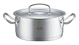 Fissler 8413316 Bratentopf Profi 16 cm, mit Deckel