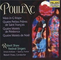Poulenc: Mass in G major; Motets