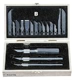 X-Acto Knife Chest, Deluxe, #1/2/& 6 Knives, w/14 Blades