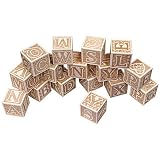 Natural ABC Block Set by Schoolhouse Naturals