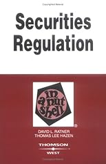 Securities Regulation in a Nutshell