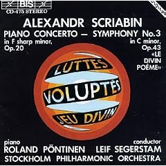 Alexander Scriabin: Piano Concerto in F Sharp Minor, Op.20/Symphony No.3 in C Minor,Op.43