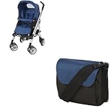 B&eacute;b&eacute; Confort - Poussette Loola Full + sac &agrave; langer Flexi Bag - Deep Blue