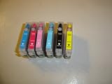 Refillable Cartridge For Epson R260 R360 RX580 W/Ink