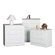 White 5-Drawer Chest