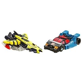 Transformers Cybertron - Mini-Con Class - Sunstorm vs. Checkpoint