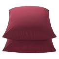 Set of 2 Cotton-Polyester Pillowcases - Red