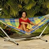 Sunshine Set - Blue/Yellow Hammock and Stand Combination