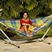 Sunshine Set - Blue/Yellow Hammock and Stand Combination