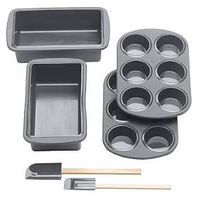 Silicone Solutions Gray Bread Baking Set by 