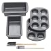 Silicone Solutions Gray Bread Baking Set