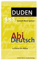 Abi Deutsch Duden SMS. 11. Klasse bis Abitur (Lernmaterialien)