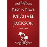 4141Fi5qwHL. SL160  Michael Jackson  Music Poster  13x19 custom fit with RichAndFramous Black 99 inch Poster Hangers