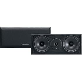 Cerwin-Vega E-76C 6.5-Inch 2-Way Center Channel Speaker, Black Ash