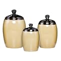 Calavera 3 - pc. Canister Set - Metallic