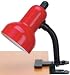 LAMPS BEAUTIFUL Contemporary Office Task Study Clip On Gooseneck Light by Litesource--Red