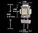 LEDKINGDOMUS 20 X G4 5 SMD 5050 LED Pure White RV Marine Boat Camper Light Bulb Lamp DC 12V