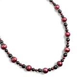 Blushing Wines Beaded Necklace