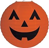 Creative Converting Halloween Jack-O-Lantern Round Paper Lantern