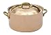 Mauviel Cuprinox Pour La Table 3.3-Quart Round Casserole with Lid@@ Bronze Handles